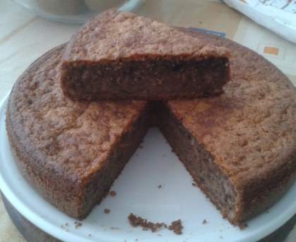 Gâteau aux amandes et aux noix