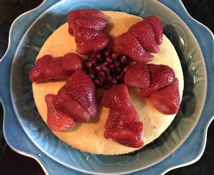 Gateau aux amandes (sans farine, sans gluten)