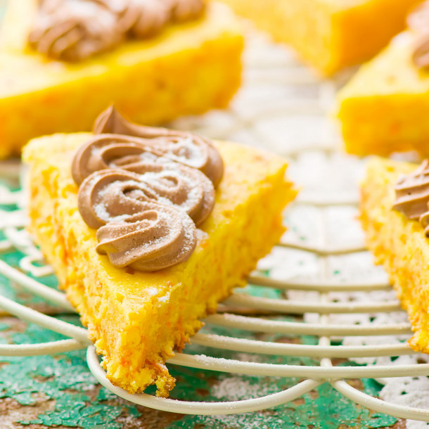 Gâteau aux carottes et pâte à tartiner