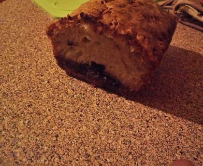 Gâteau aux éclats de chocolat (ou l'art d'utiliser des blancs d'oeufs)