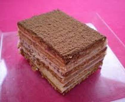 Gâteau aux petits beurres ('petits bruns')
