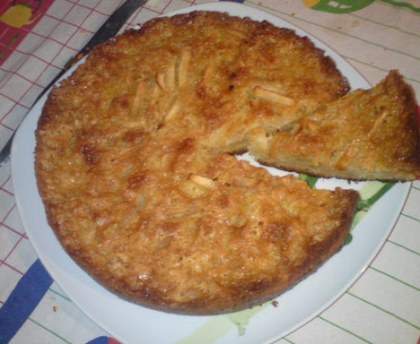 Gâteau aux pommes caramélisé