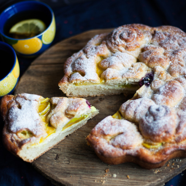 Gâteau aux pommes et au citron au Thermomix