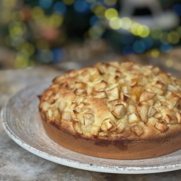 Gâteau aux pommes et épices douces de Cyril Lignac