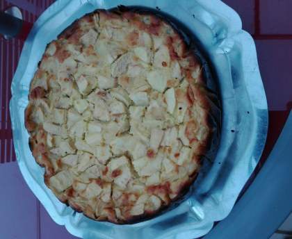 gâteau aux pommes facile au fromage blanc