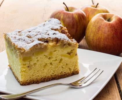 Gâteau aux pommes rapide