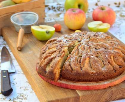 Gateau aux pommes sans sucre sans edulcorant