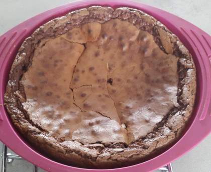 Gâteau avec restes de chocolats de Pâques