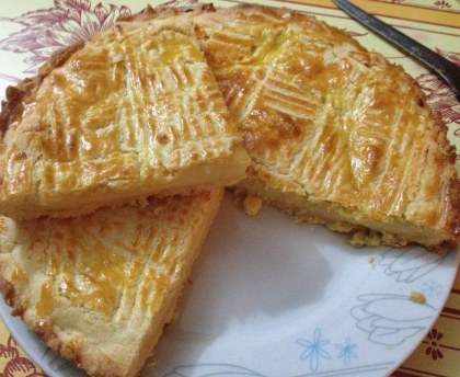 Gâteau basque maison