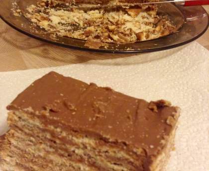 Gâteau Biscuit au Praliné