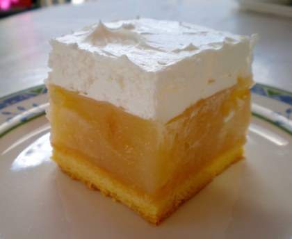 Gâteau bosniaque à la crème de pommes 