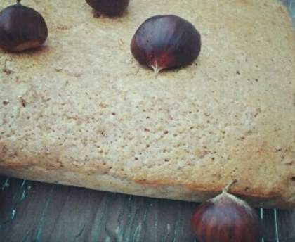 Gâteau châtaignes et noisettes