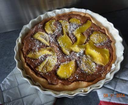 Gâteau choco-coco-mangue