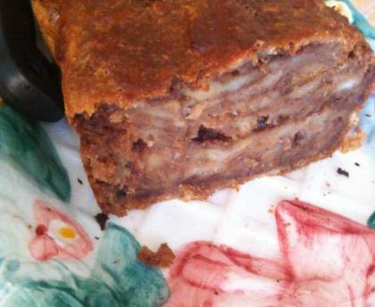 Gâteau chocolat au pain rassi