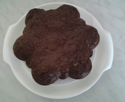 Gâteau chocolat et amandes façon brownie