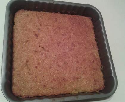 Gâteau compote de pommes aux biscottes