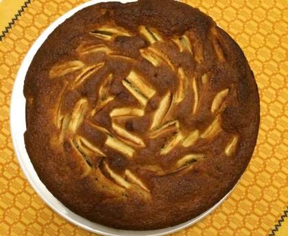 Gâteau d'automne aux pommes