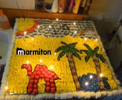 Gâteau de bonbons