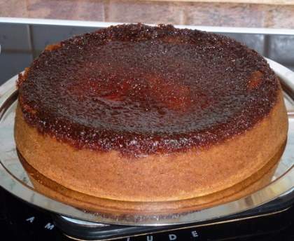 Gâteau de courgettes caramélisé