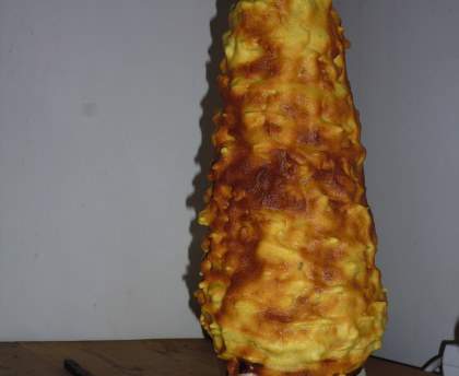 Gâteau de crèpe à la broche ou caltalambrochat