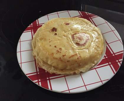Gâteau de crêpes au citron