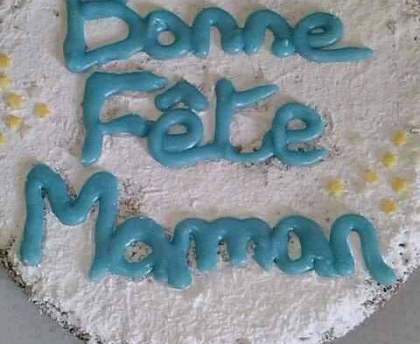 Gâteau de fête des mères