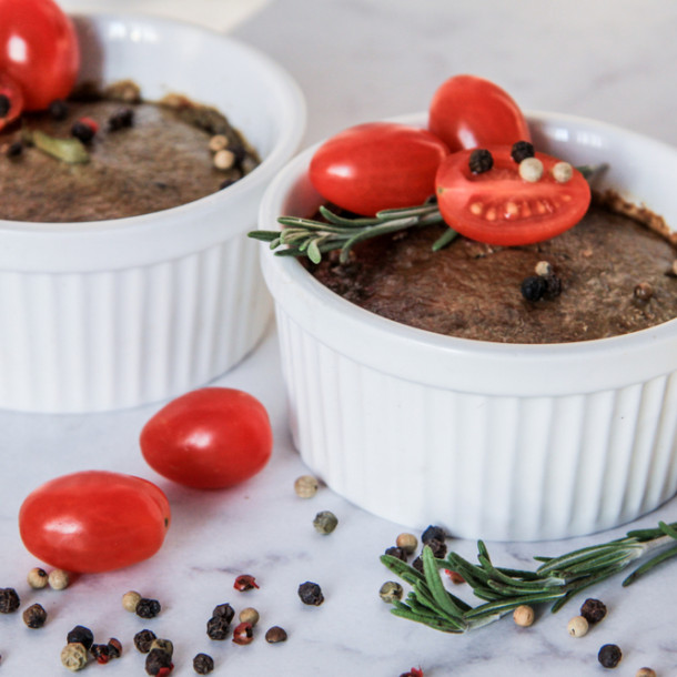 Gâteau de foie de volaille au Thermomix 