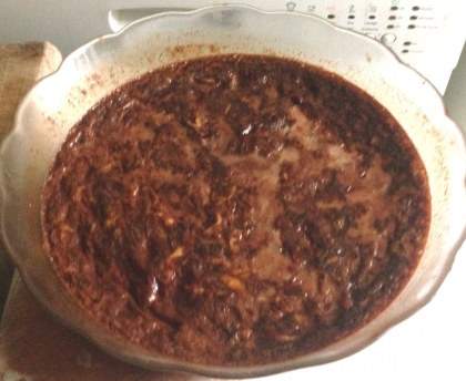 Gâteau de riz au chocolat