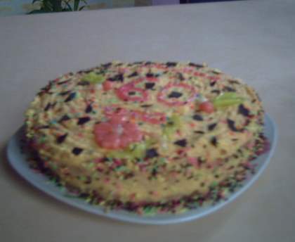 Gâteau de Savoie au zeste de citron
