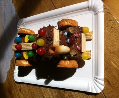 Gâteau facile au chocolat noir