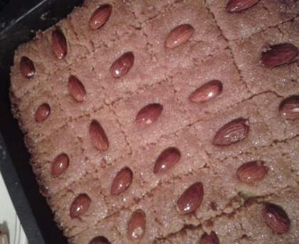 Gâteau fleur d'oranger et amande