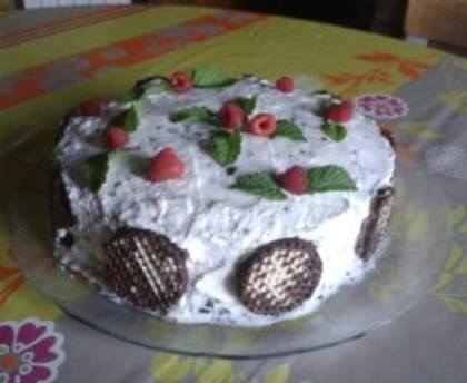 Gâteau framboises et têtes de choco (anciennement têtes de nègre)
