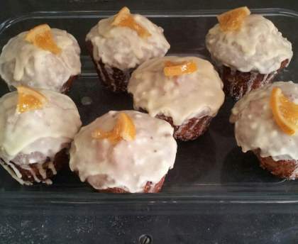 Gâteau glacé à l'orange