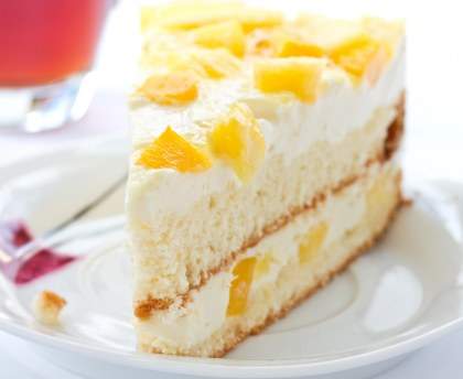 Gâteau hawaien à l'ananas