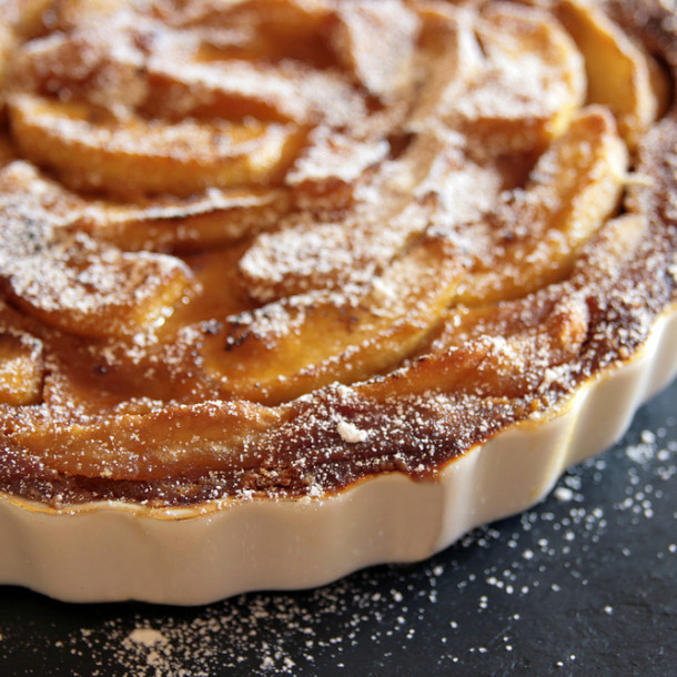 Gâteau invisible aux pommes au Thermomix 