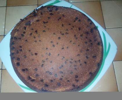 Gâteau léger à la noix de coco et aux pépites de chocolat