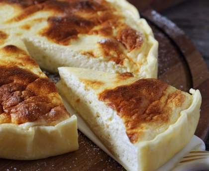 Gâteau léger au fromage blanc