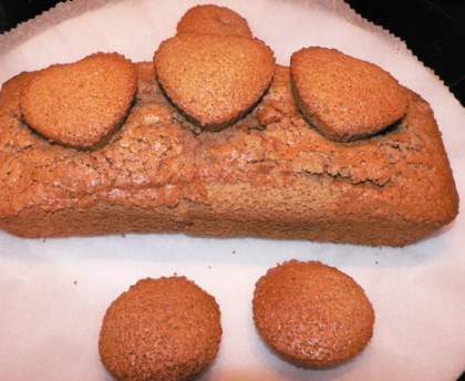 Gâteau moelleux à la farine de châtaigne