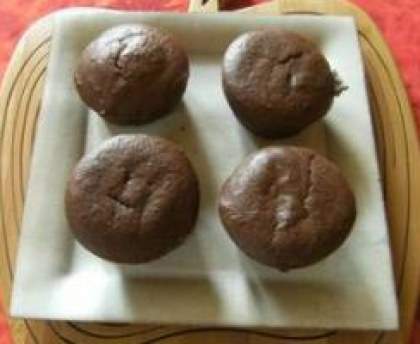 Gâteau moelleux au chocolat et aubergine