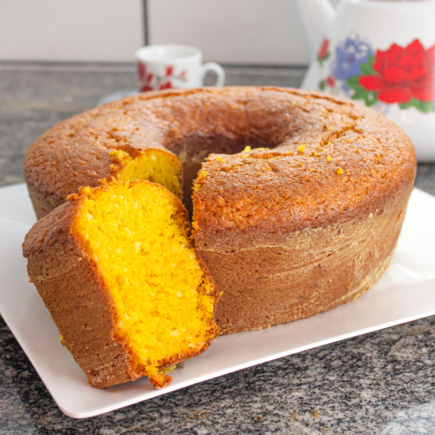 Gâteau moelleux au potimarron