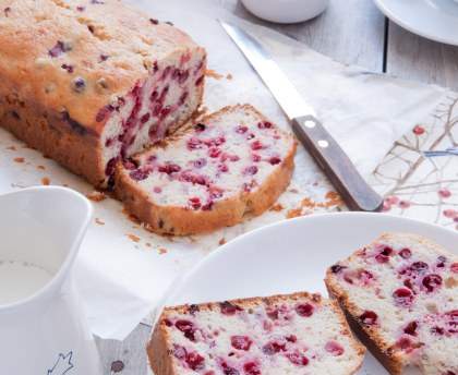 Gâteau moelleux aux groseilles (bublanina)