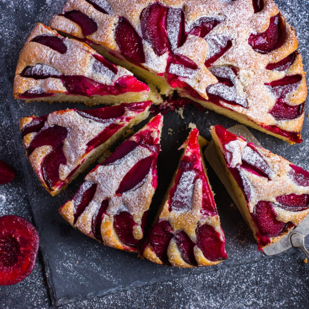 Gâteau moelleux aux prunes au Thermomix