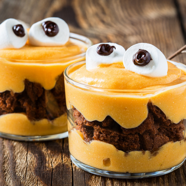 Gâteau monstre Halloween