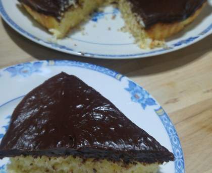 Gâteau noix de coco et chocolat façon congolais