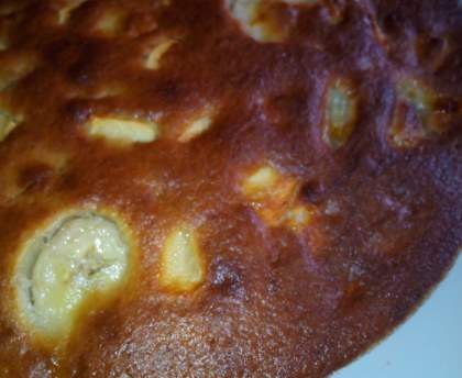 GATEAU POMMES -BANANE RAPIDE