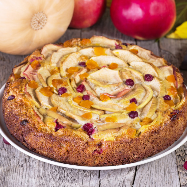Gâteau potimarron pomme