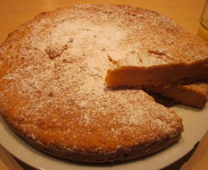 gâteau potiron - amandes