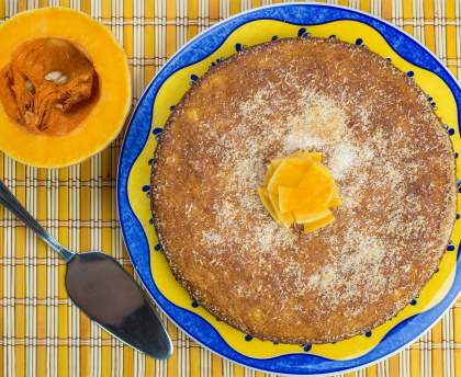 Gâteau potiron/coco