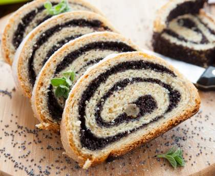Gâteau roulé au pavot (Makotch)