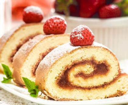 Gâteau roulé